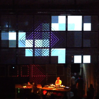 Live-Videomapping, Bassart Festival im Gasteig München, 2013